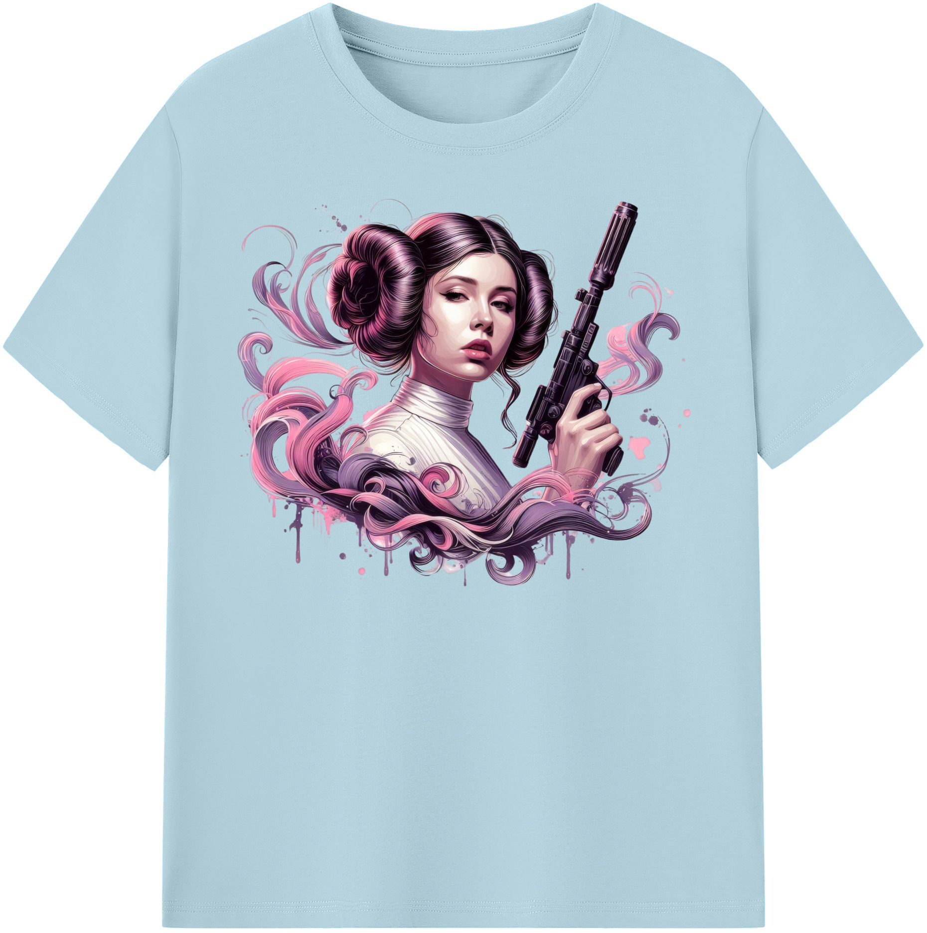 （画像用） スター・ウォーズ Star Wars 綿100％半袖Tシャツ（フロントプリント）